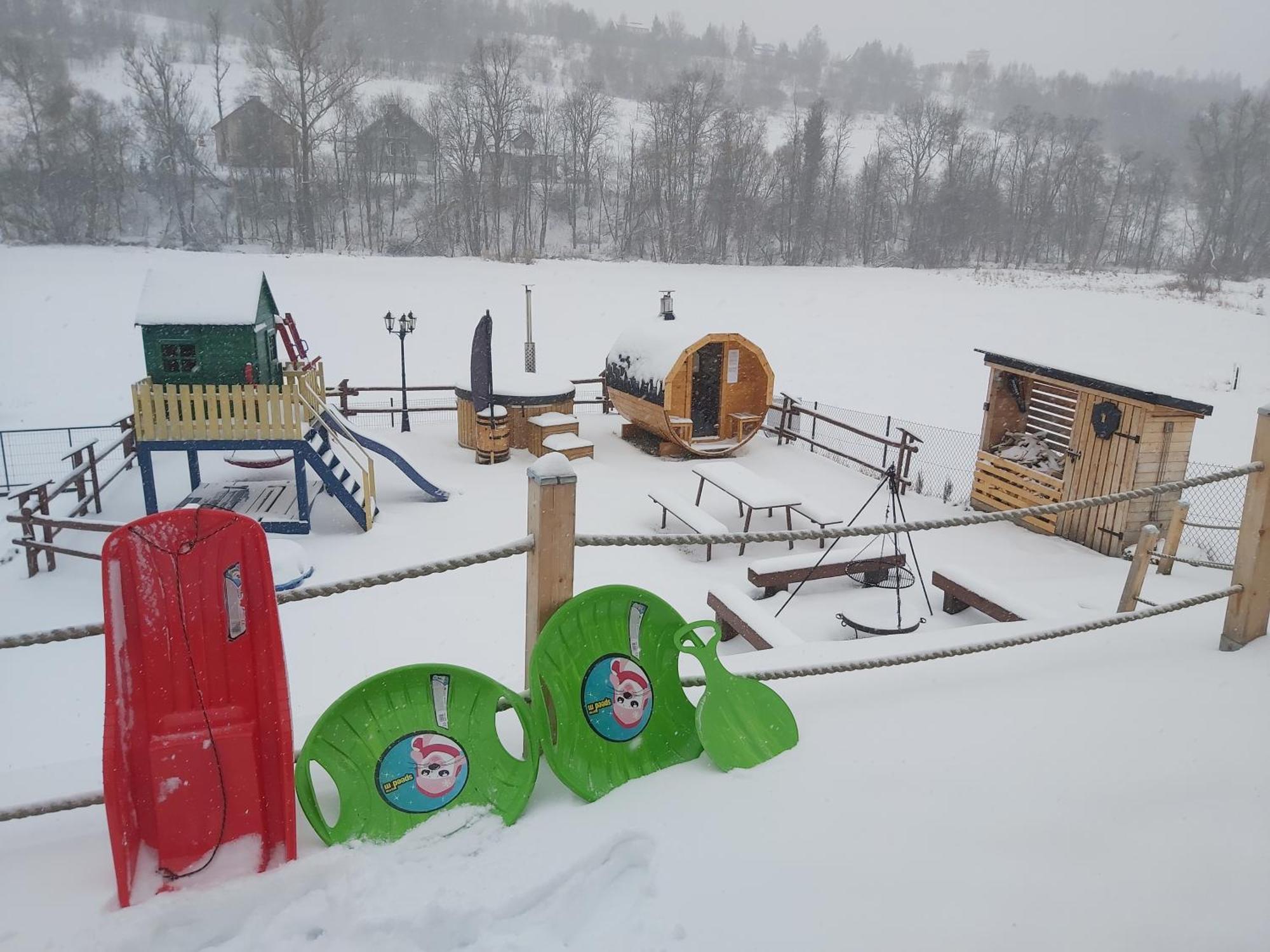 Domek Pod Hajdowka Jordanow Exterior foto